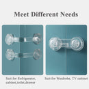 Child Lock Protection from Children Door Lock For Children's  Plastic Baby Safety Goods Refrigerator Drawers Gate Lock