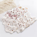 Petal Baby Bib 360 Degree Rotation 6 Layers Gauze Muslin Saliva Towel for Infant Toddler Kids Boys Girls Chewable Drool Burp
