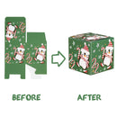 24Pcs Christmas Advent Calendar Gift Box Kraft Paper Candy Cookies Box Kids New Year Party Gift Favors Navidad 2022 Xmas Decor - anconmall