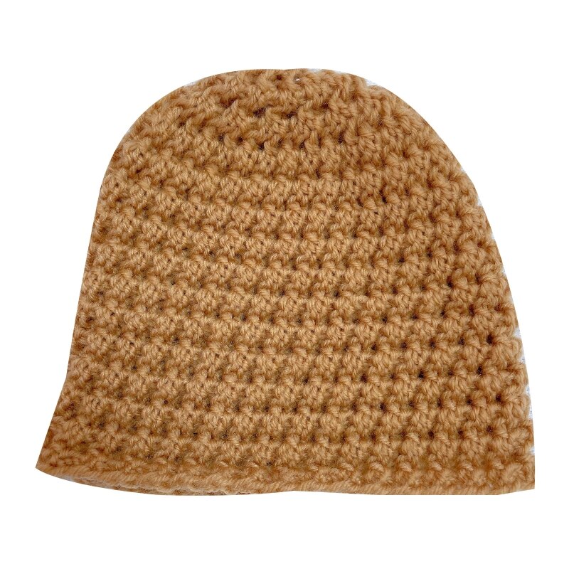 Baby Turban Hat Beanie Hat Winter Autumn Knitting for Girls 0-24M Breathable Headdress Highly Stretchy Universal Hat