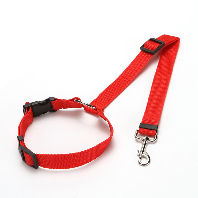 Adjustable Car Seat Belt Dog Leash Universal Practical Cat Safety Harness Leash Puppy Travel Clip Dogs Strap Leads Pet Products