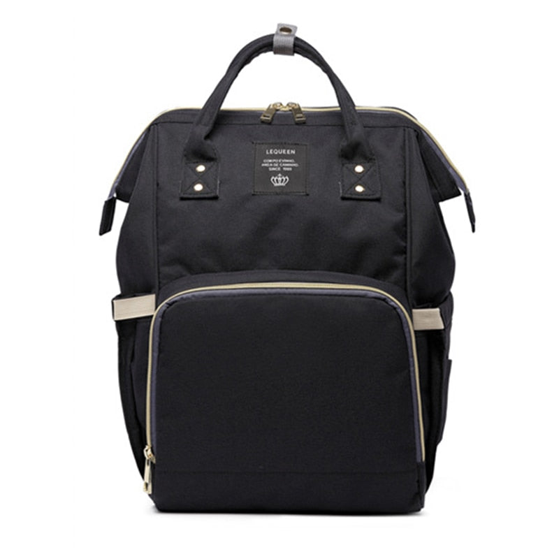 Lequeen Mummy Maternity Nappy Bag Brand Large Capacity Baby Bag Travel Backpack Designer Nursing Bag for Baby Care Drop Shipping