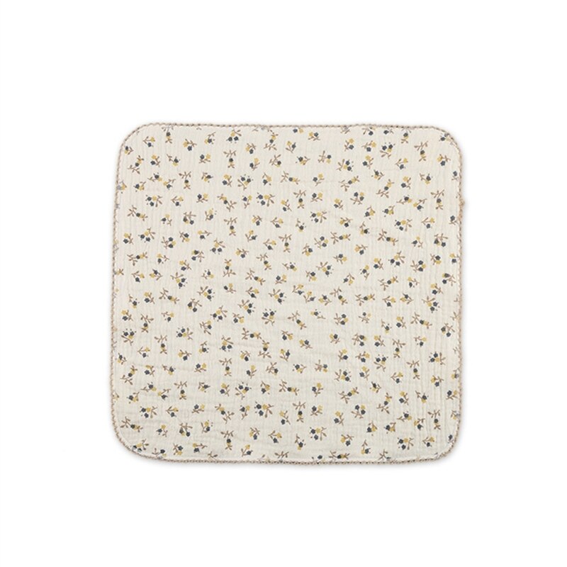 Baby Bib Towel Boys Girls 0-12M Breathable Soft Face Towel Drooling Bib with Hanging Hook Infant Feeding Burp Cloth