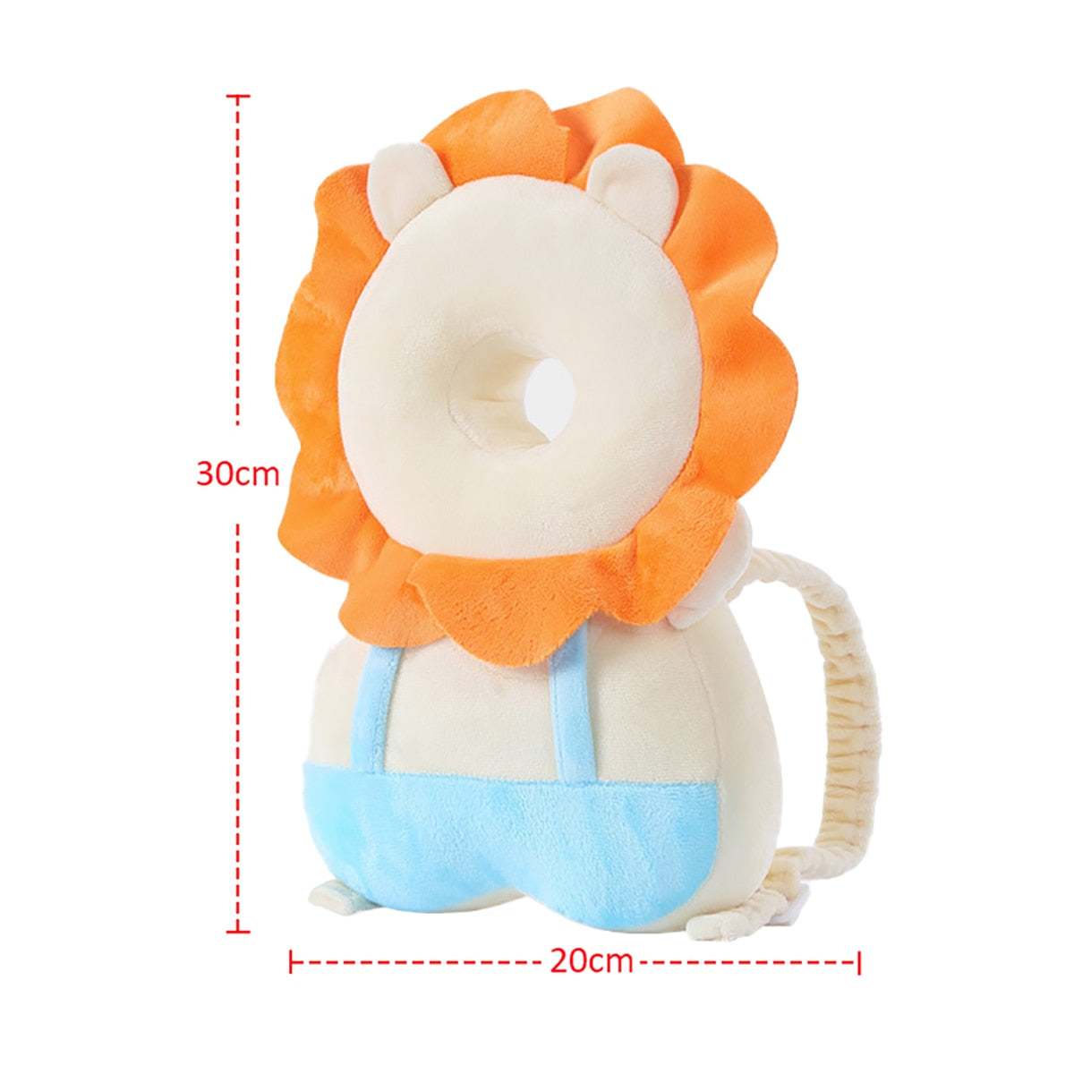 hibobi Baby Head Protector Anti-fall Cushion Back Prevent Injured 1-3T Toddler Baby Safety Pad Bee Cartoon Security Pillows