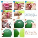 Birthday Party Needs Balloon Jungle Party Balloon Arch Green Balloon Decoration With Artificial Tropical Palm Leaves - anconmall