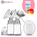Electric breast pump unilateral and bilateral breast pump manual silicone breast pump baby breastfeeding accessories