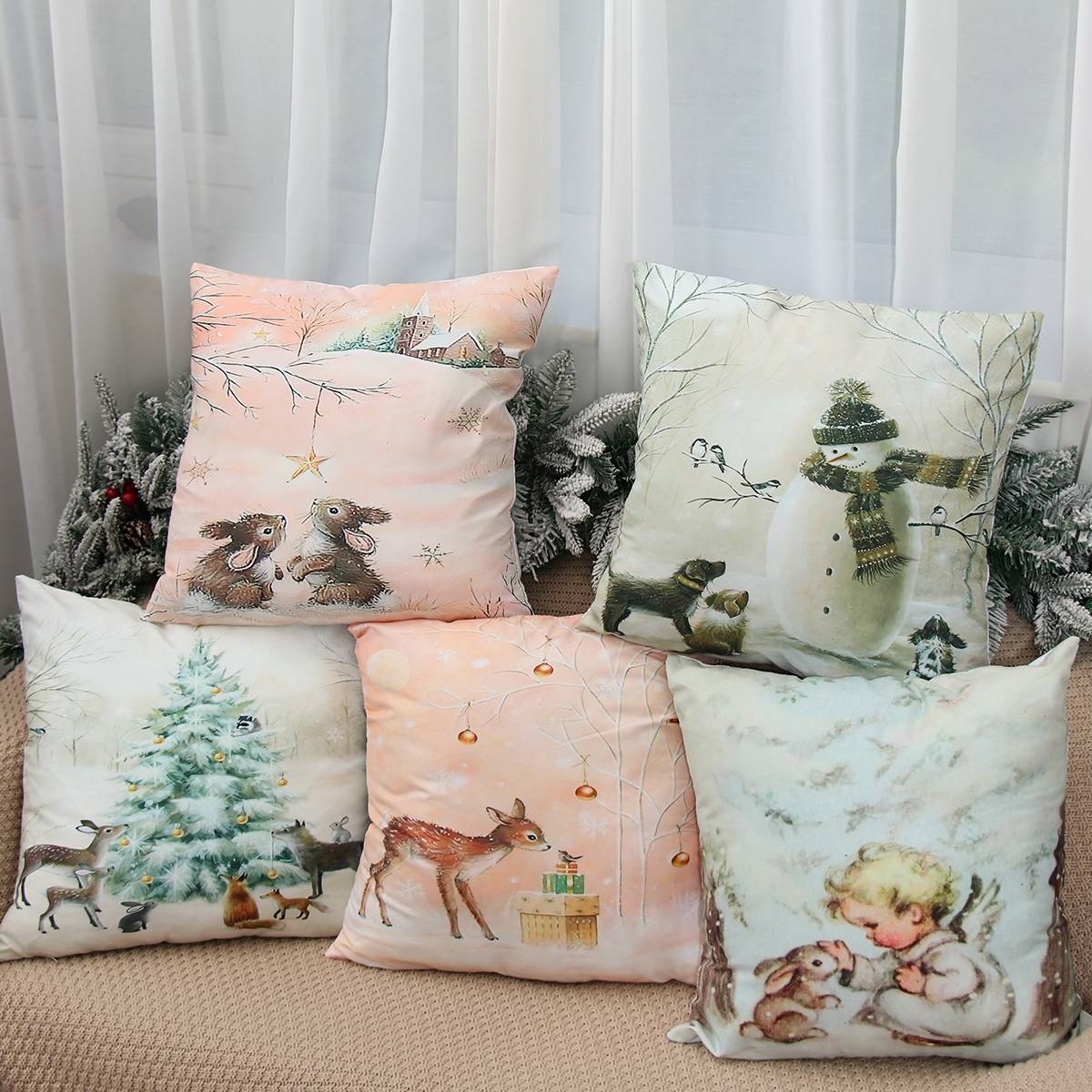 Christmas Snowman Pillowcase Merry Christmas Decor for Home  Christmas Ornaments 2022 Xmas Gift Navidad Natal Noel New Year 2023