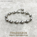 Skulls Link Chain Bracelets Punk 925 Sterling Silver Fashion Rebel Street Jewelry Europe Gift For Men Women