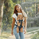 Pet Wraparound Carrier Backpack Double Shoulder Dog Cat Outdoor Travel Carrying Bag Adjustable Breathable No Zipper Easy To Wear - anconmall