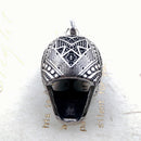 Pendant Skull Maori Fashion Ethnic Punk Jewelry Europe 925 Sterling Silver Gift For Woman & Men