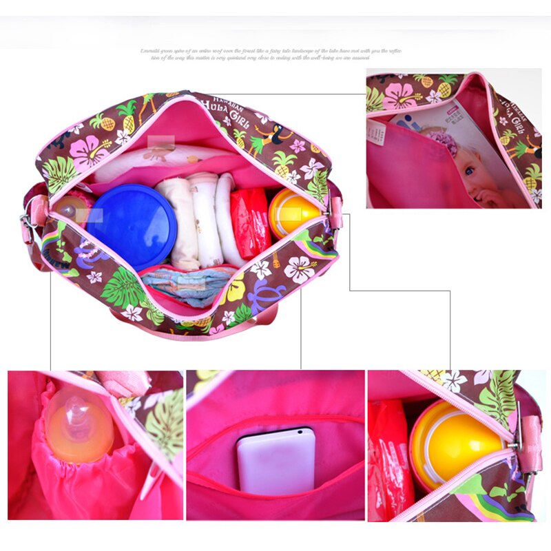 Insular Diaper Bag For Mommy Nappy Bag Large capacity Durable Baby Bags For Stroller Baby Changing Bag Maternity Tote