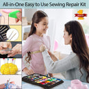 Sewing Kits DIY Apparel Multi-function Sewings Tools Accessory Box Set for Hand Quilting Stitching Embroidery Thread Fabric