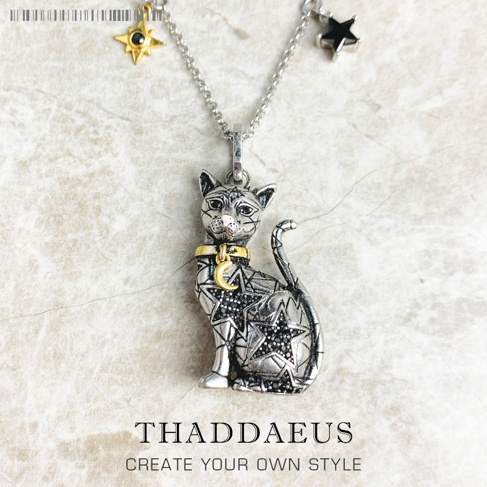 Chain Necklace Star Cat Brand New Fashion Jewelry Cute Gift For Women