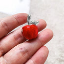 Pendant Big Red Apple Locket Brand New Fashion Jewelry Europe 925 Sterling Silver Accessories Gift For Women