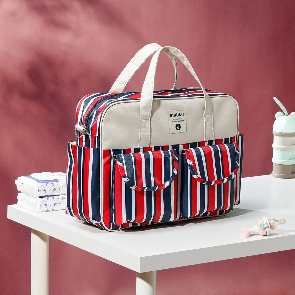 Insular Diaper Bag For Mommy Nappy Bag Large capacity Durable Baby Bags For Stroller Baby Changing Bag Maternity Tote