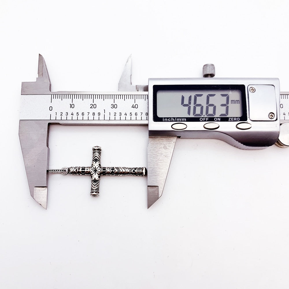 Pendant Maori Iconic Ornamentation Cross Fine Jewelry Europe 925 Sterling Silver Ethno Gift For Women Men