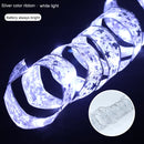 Ribbon Fairy Light Christmas Decoration Christmas Tree Ornaments  For Home 2022 Bows String Lights Navidad Natal New Year 2023 - anconmall