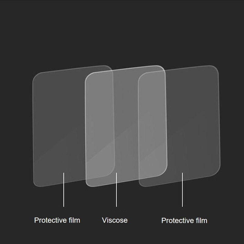 10/20/30Pcs Double-sided Adhesive Tape Nano Acrylic Tape Super Sticky Non-marking sticker Reusable Waterproof Socket Fixe