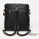 PU Leather Large Baby Diaper Bag Backpack,Travel Back Pack, Maternity Nappy Bag Changing Bags