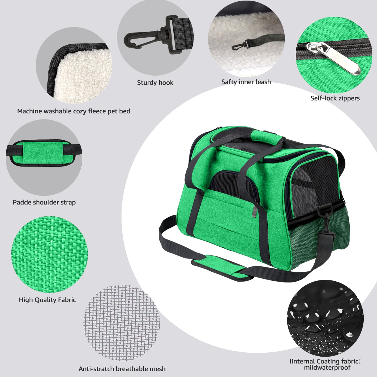 Cat Backpack Carrier Portable Cat Transport Bag Airline Approved Pet Travel Carrier For Cats - anconmall