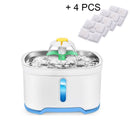 Dog Automatic Feeders 2.5L LED Electric Dog Pet Mute Drinker Feeder Pet Cat Water Fountain Bowl Pet Drinking Water Dispenser