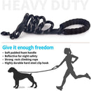 Durable Large Dog Leash Training Running Rope Handle Medium Big Dog Collar Leashes Strong Lead Rope For Labrador Rottweiler Dog
