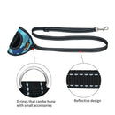 Hand Grip Reflective Adjustable 1.5 m Pet Nylon Traction Leash with Soft Camo Padded Suitable for Small Medium Large Dog and Cat - anconmall