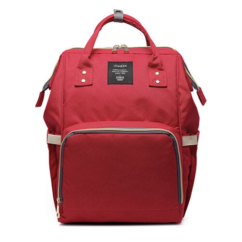 Lequeen Mummy Maternity Baby Care Nappy Bag Brand Large Capacity Baby Dry Wet Bag Travel Backpack Nursing Diaper Bag