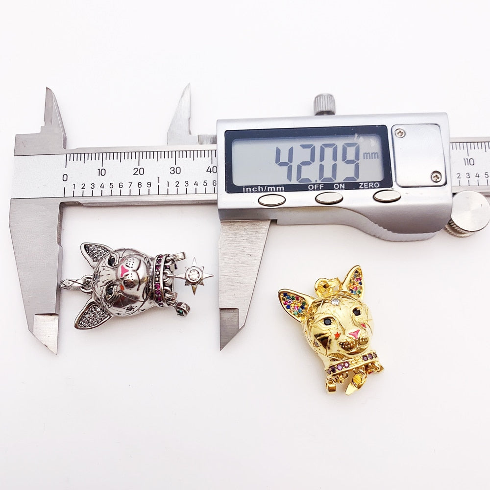 Magic Cosmic Cat Pendant Brand New Fine Jewelry Bijoux Accessories 925 Sterling Silver Gift For Woman