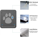 Pet Door New Safe Lockable Magnetic Screen Outdoor Dog Cats Window Gate Garden House Enter Freely Fashion Easy Install Flap Gate