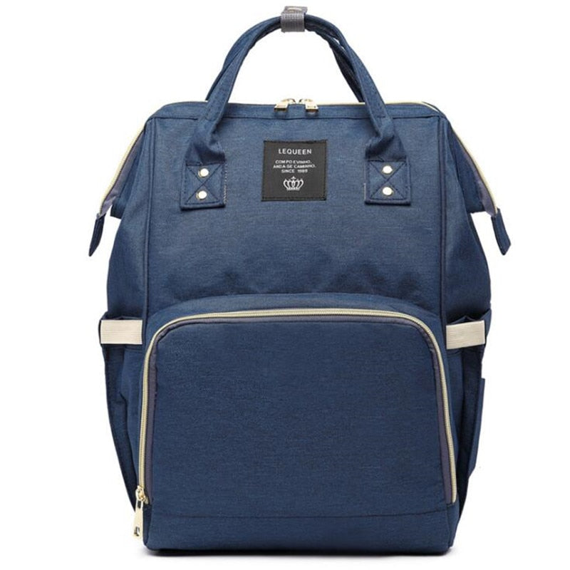 Lequeen Mummy Maternity Nappy Bag Brand Large Capacity Baby Bag Travel Backpack Designer Nursing Bag for Baby Care Drop Shipping