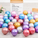 30pcs 5inch Chrome Metallic Latex Balloons Gold Silver Metal Balloon Birthday Party Inflate Globos Wedding Decor Supplies - anconmall
