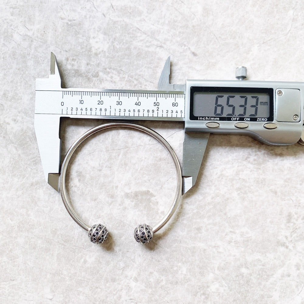 Bracelet Bangles Zig Zag Europe Style Fashion Gift For Women Men Brand New Jewelry In 925 Sterling Silver