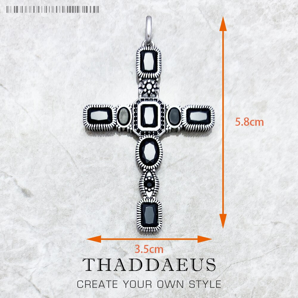 Pendant Majestic Cross & Crown Jewelry Europe 925 Sterling Silver Symbolism Promises Shield And Certaint Gift For Woman Men