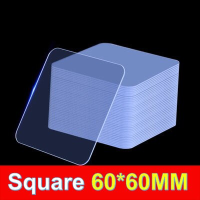 10/20/30Pcs Double-sided Adhesive Tape Nano Acrylic Tape Super Sticky Non-marking sticker Reusable Waterproof Socket Fixe
