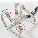 Japanese Style Adjustable Nylon Collars for Pet Cats Anti-Breakaway Harness and Walking Leash Set Kitten Vest Leads Pet Supplies - anconmall
