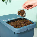 Pet Food Bucket Dog Cat Food Barrel Pet Food Sealed Bucket Household Cat Food Container PP Sealing Box Grain Storage Boxes - anconmall