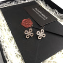 Knot Ear Drop Earrings Summer Brand New Europe Style Good Love Jewelry For Women Gift In 925 Sterling Silver