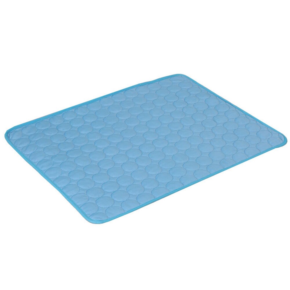 Dog Cooling Mat Summer Pad Mat For Dogs Cat Breathable Blanket Cat Ice Pads Washable Sofa Breathable Pet Dog Bed Pet Mat - anconmall