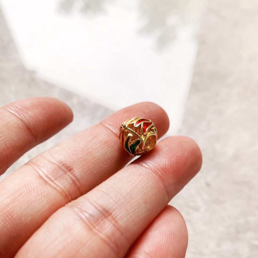 Beads Golden Dragonfly Colourful Gift For Women Karma Charms European 925 Sterling Silver Jewelry Accessories