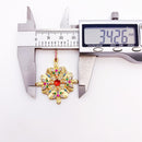 Pendant Amulet Kaleidoscope Butterfly Golden,2022 Summer Brand New Jewelry Europe 925 Sterling Silver Bohemia Gift For Woman