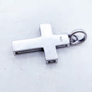 Pendant Black Cross Summer Vintage Unisex Jewelry Europe Accessorie 925 Sterling Silver Gift For Woman Men
