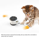 Smart Cat Toy with Wheels Automatic No need recharge cat toys interactive Lrregular Rotating Mode Funny not boring cat supplies