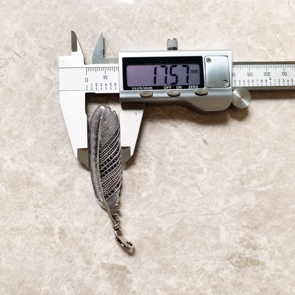 Pendant Black Feather Winter Brand New Fashion Jewelry Europe 925 Sterling Silver Accessories Gift For Women Men