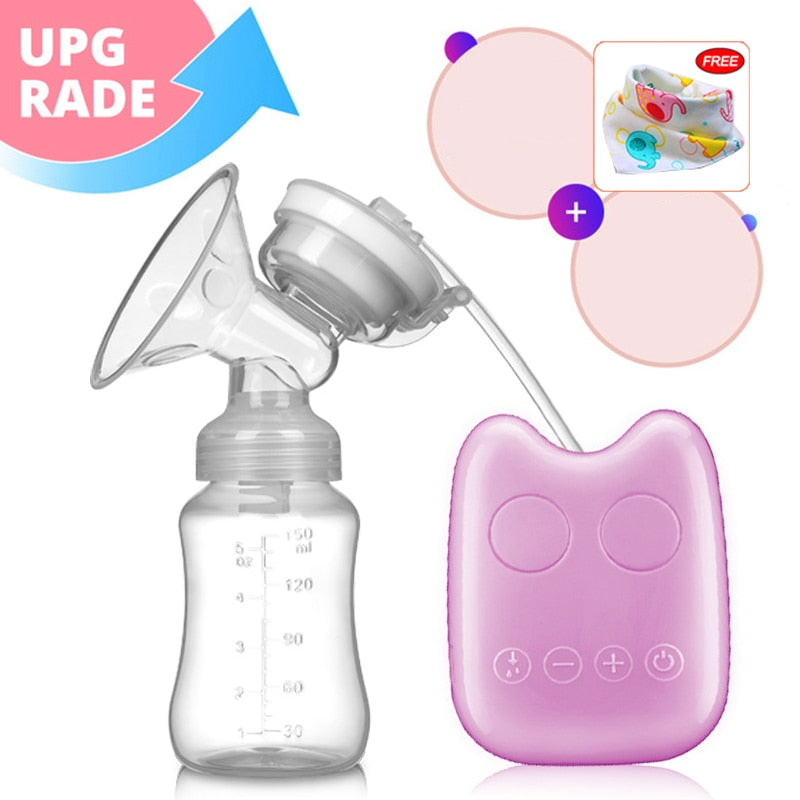 Electric Breast Pump Milk Pump for Baby Feeding Strong Suction FDA Infant Milk Extractor Breast Enlargement Pumps FEED