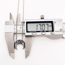 Necklace Tiger Tooth Link Chain Fine Jewelry Europe 925 Stering Silver Bohemia Brand New Gift For Women