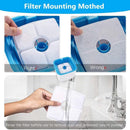 Replaced Activated Carbon Filter For Cat Water Drinking Fountain Dog Automatic Feeders Replacement Filters Pet Dogs Dispenser
