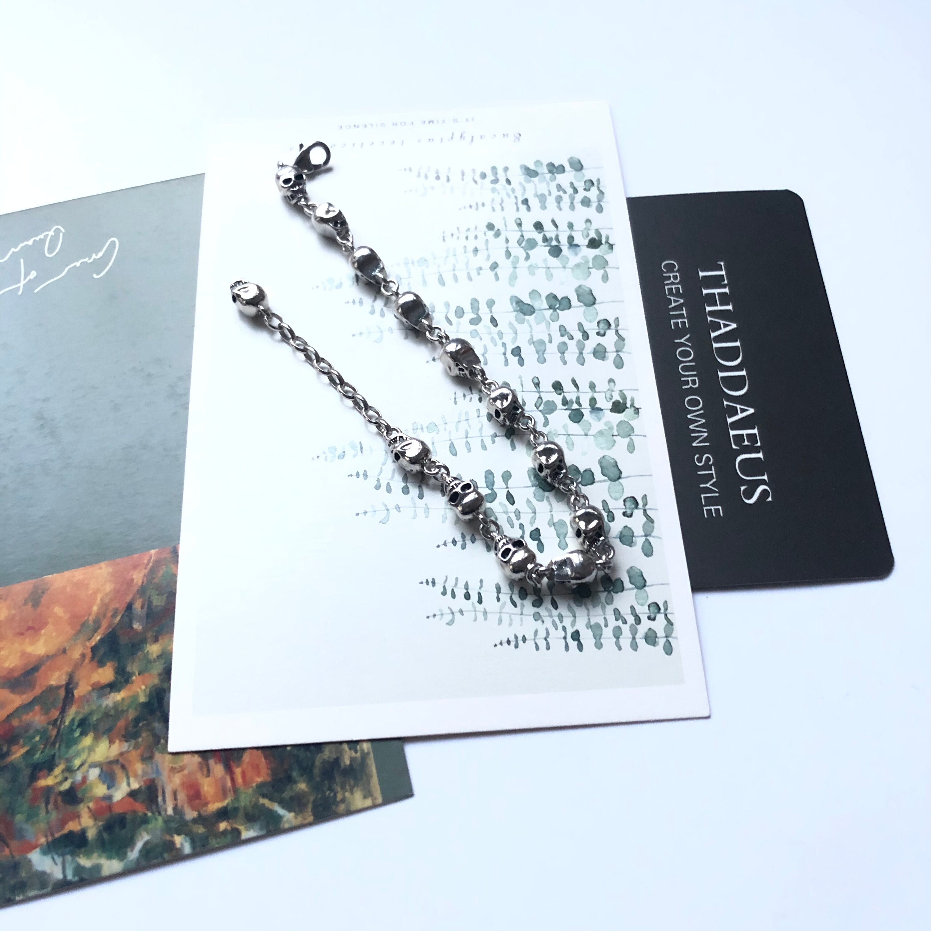 Bracelet Skulls Rebel Street Fashion Jewelry Vintage Gift For Women Men