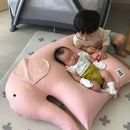 Korean Style Cute Elephant Baby Anti-vomiting Anti-overflow Nursing Cushion Newborn Cotton Comfort Bed Wedge Pillow Baby Feeding