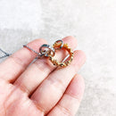 Royal Crown Gold Necklace Link Chain Elegant Fine Jewelry Europe 925 Stering Silver Brand New Romantic Gift For Women